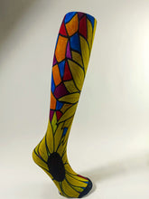 Load image into Gallery viewer, Sunflower Splendor Bamboo Knee-High Socks — Wayne Potrafka