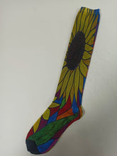 Load image into Gallery viewer, #2 Knee High Bamboo Socks: Sunflower Splendor