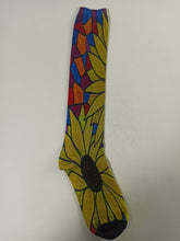 Load image into Gallery viewer, #2 Knee High Bamboo Socks: Sunflower Splendor